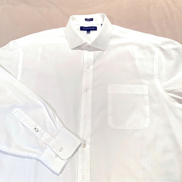 Tommy Hilfiger White  Button Down Shirt - Picture 5 of 7